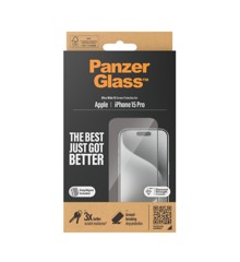 PanzerGlass - Apple IPhone 15 Pro 6.1" Pro Ultra Wide Fit With Applicator