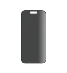 PanzerGlass™ - Privacy Skærmbeskyttelse iPhone 15 Pro - Ultra-Wide Fit m. EasyAligner