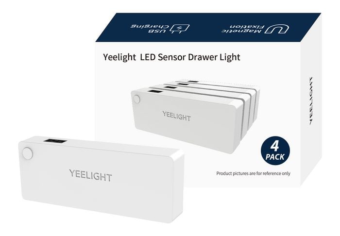Yeelight - LED Sensor Drawer Light - 4 pack - Elektronikk
