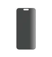 PanzerGlass™ - Privacy Skærmbeskyttelse iPhone 15 Pro Max - Ultra-Wide Fit m. EasyAligner