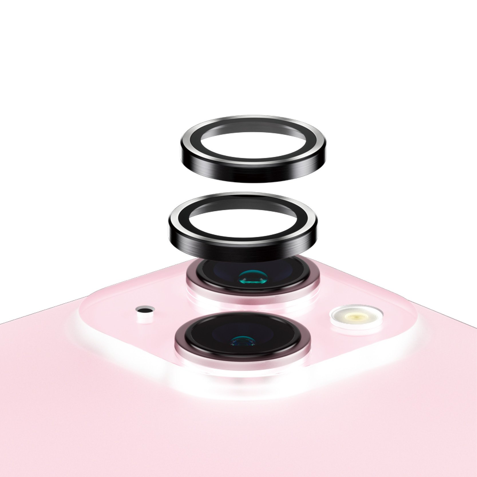 PanzerGlass - Hoops Camera Lens Protector iPhone 15 - 15 Plus - Elektronikk