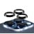 PanzerGlass™ - Hoops Kameralinsebeskytter iPhone 15 Pro - 15 Pro Max - Sort Metal thumbnail-5