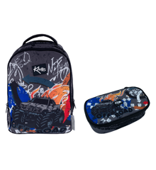 KAOS - Backpack 2-in-1 (36L) & Pencilcase - Off Road