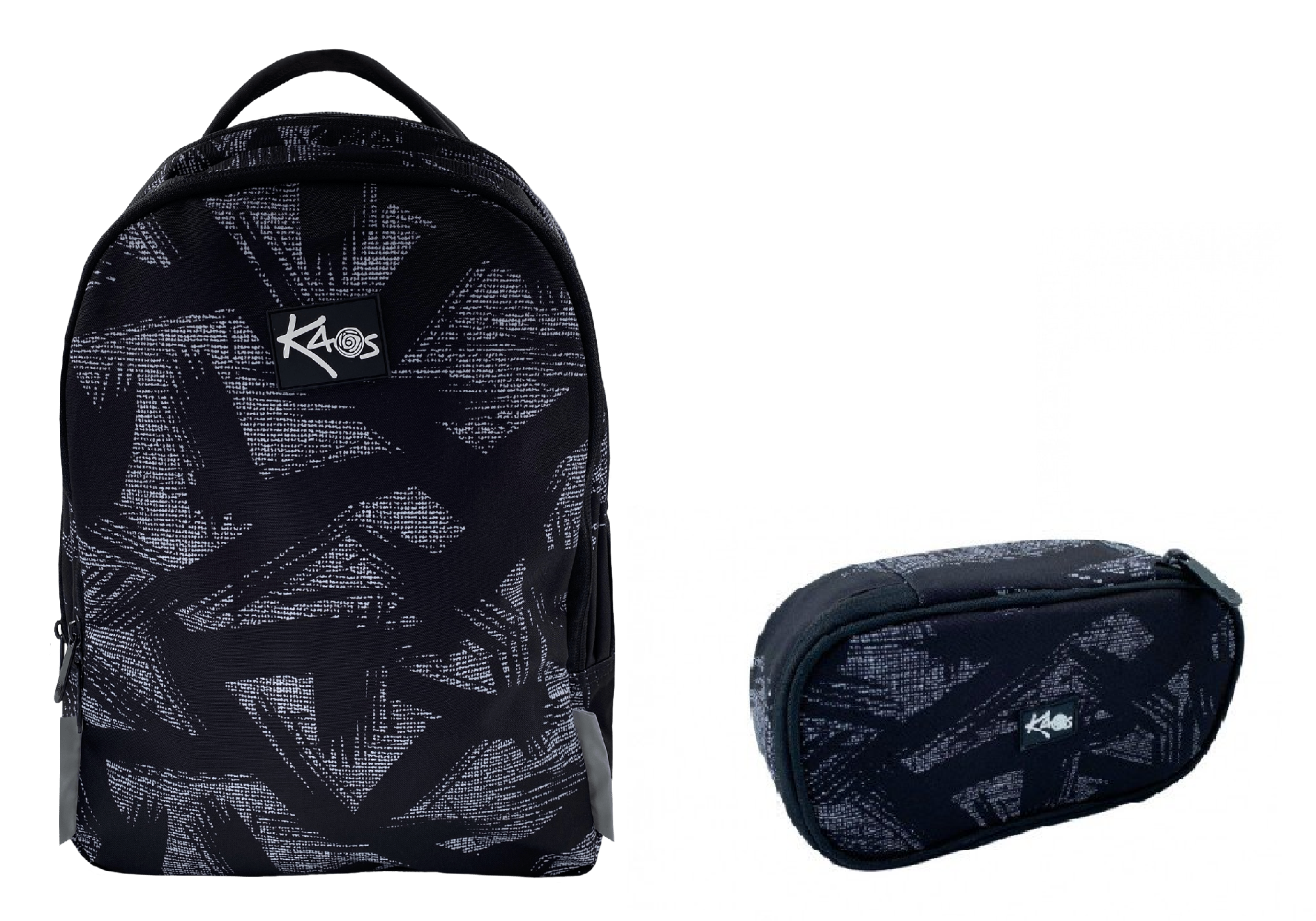 KAOS - Backpack 2-in-1 (36L)&Pencilcase - Raw - Leker