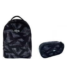 KAOS - Backpack 2-in-1 (36L) & Pencilcase - Raw