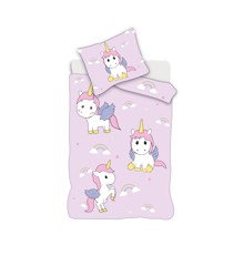 Bed Linen - Junior Size 100x140 cm - Unicorn (1000801)