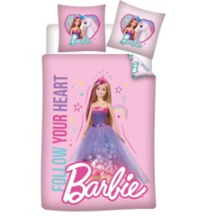 Sengetøj - Junior str. 100 x 140 cm - Barbie