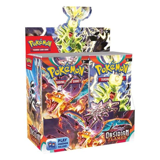 Pokemon Scarlet & Violet – Obsidian Flames - 36pcs Booster CDU (POK85374)