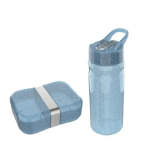 Lunch Buddies - Lunch Box + Glitter Water Bottle 600ml - Glitter