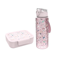 Lunch Buddies - Terrazzo Madkasse + Terrazzo Drikkedunk 600ml