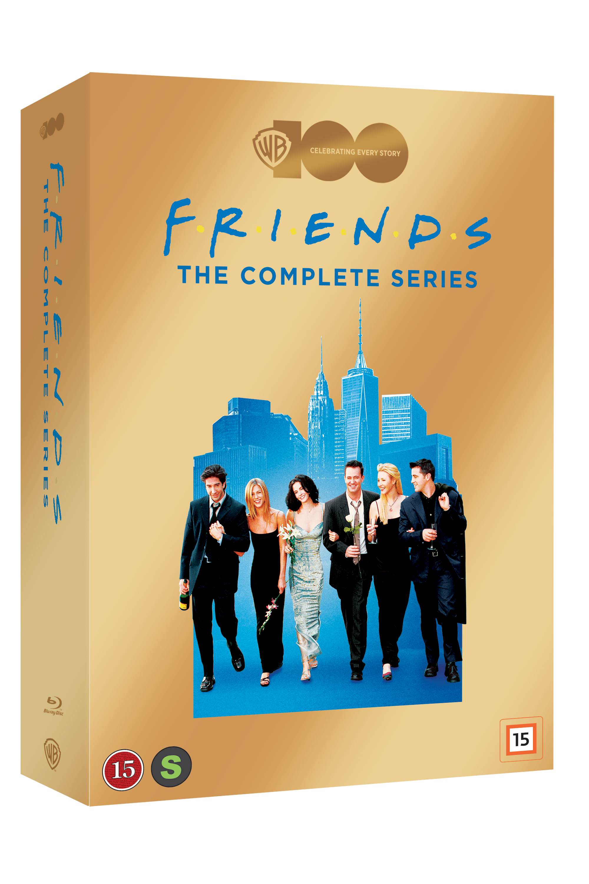 WARNER 100: FRIENDS COMPLETE BOX - Filmer og TV-serier