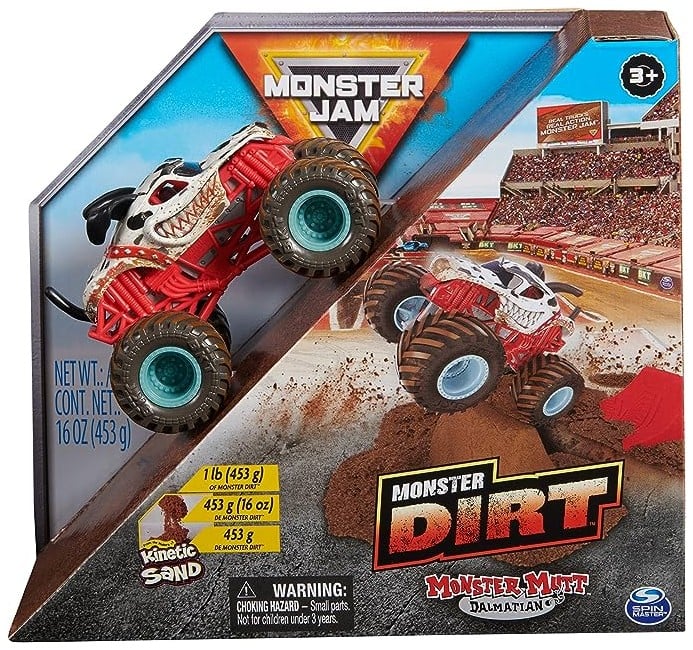 Monster Jam - Monster Dirt Startersæt 2.0 - Monster Mutt Dalmatian