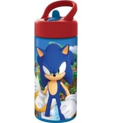 Stor - Sipper Water Bottle (410ml) - Sonic (088808718-40531)