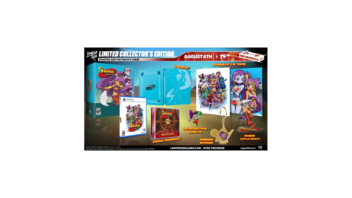 Shantae the Pirates Curse Collectors Edition