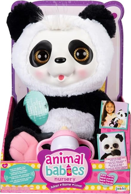 Animal Babies - Deluxe Bamse - Panda