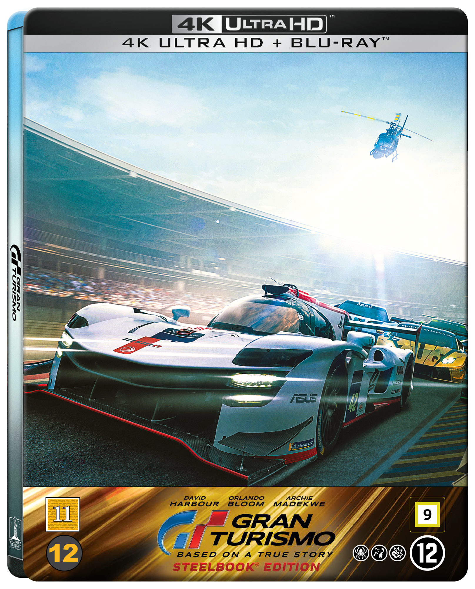 Buy Gran Turismo - 4K Blu-Ray - Steelbook - Free shipping