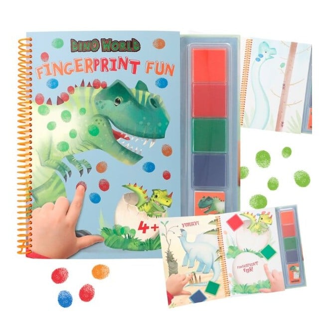 Dino World - Fingerprint Fun Bog