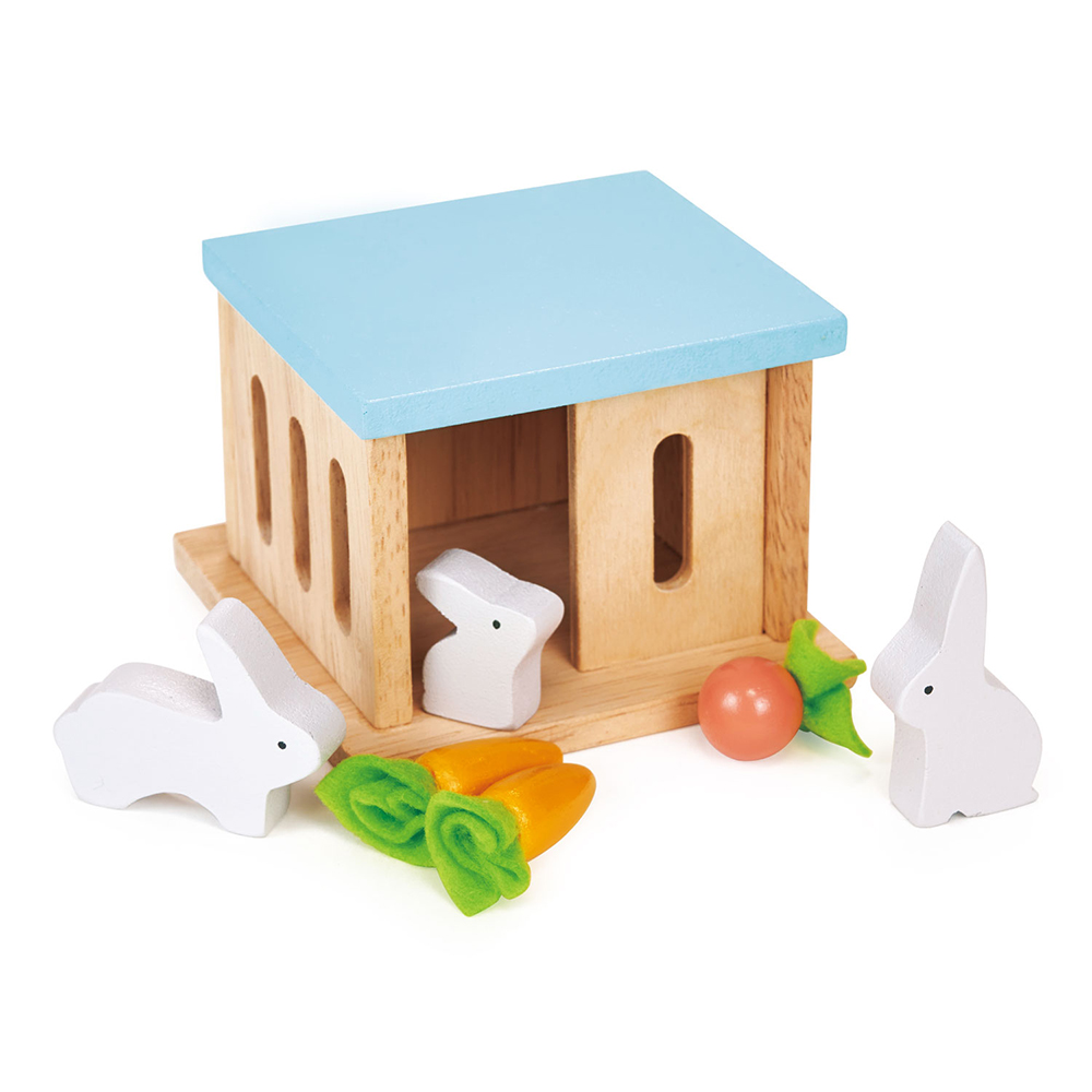 Mentari - Dollhouse Set - Pet Rabbit Hutch - (MT7631) - Leker