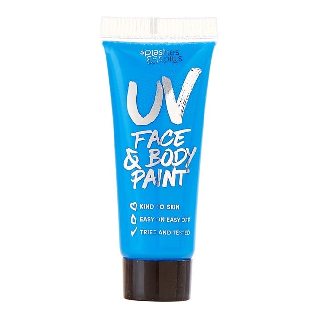 S&S - UV Face & Body Paint - 10 ML - Blue (96805-1)