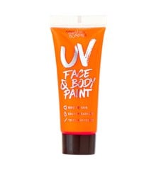 S&S - UV Face & Body Paint - 10 ML - Orange (96805-3)