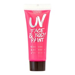 S&S - UV Face & Body Paint - 10 ML - Pink (96805-4)