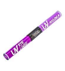 S&S - 2 in 1 UV Eyeliner & Mascara - Purple (96807-5)