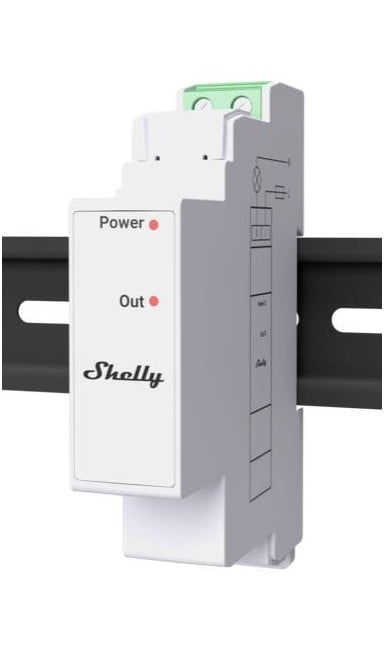 Shelly - Pro 3EM Switch Add-On - Udvid din styring med 2A potentialefri relæ