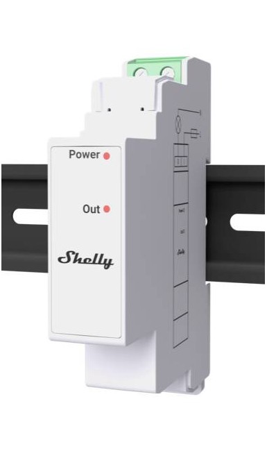 Shelly - Pro 3EM Switch Add-On - Utöka din styrning med 2A potentiellöst relä
