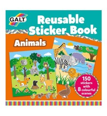 Galt - Reusable Sticker Book - Animals (31005098)