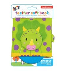 Galt - Teether Soft Book - Dinosaur (31024672)