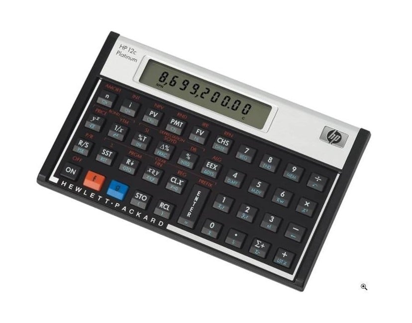 HP 12CPL Financial Calculator Platinum