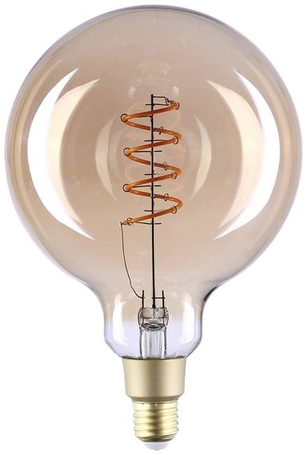 Shelly - Vintage E27 G125 - Your Smart WiFi Filament Bulb