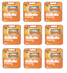 Gillette - Fusion Manual Blades 4 Pack x 9