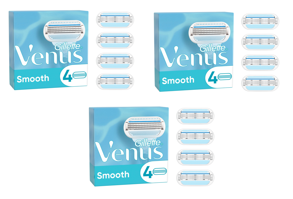 Gillette - Venus Blades 4 Pack x 3