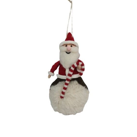 DGA - Wool Christmas Ornament - Santa (17761844) - Hjemme og kjøkken