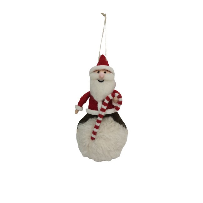 DGA - Wool Christmas Ornament - Santa (17761844)