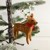 DGA - Wool Christmas Ornament - Deer w/lights (17761852) thumbnail-2