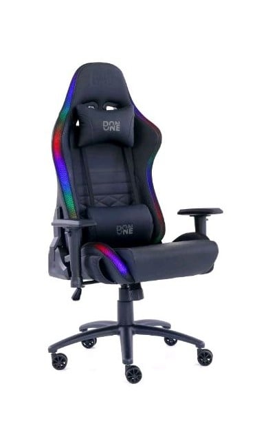 DON ONE - Valentino Gaming stol med RGB LED-lys (MK5)