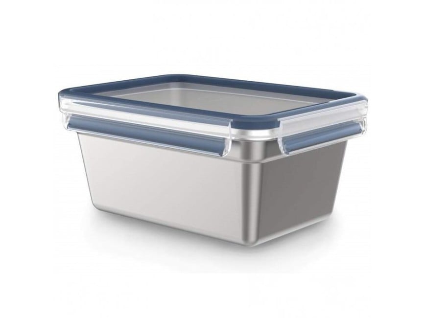 Tefal - MasterSeal Food container Rectangle 2,0 l - Stainless Steel