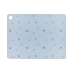 OYOY Mini - Placemat Theo Dino - Pale blue (M107413)