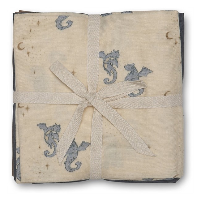 That's Mine - Bora muslin cloth 3-pack Luna dragons