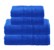 Luna Sleep - Bamboo towels 4 pack - Royal blue thumbnail-1