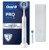 Oral-B - Pro3 Vit Elektrisk Tandborste + Extra Sensi Borsthuvud + TC thumbnail-1