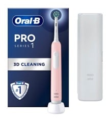 Oral-B - Pro1 Rosa Elektrisk Tandborste + TC