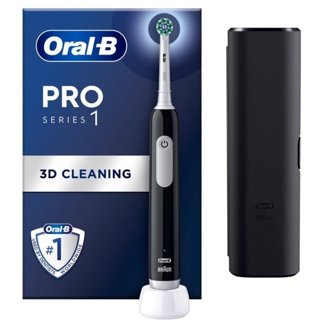 Oral-B - Pro1 Musta Sähköhammasharja + TC