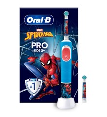 Oral-B - Vitality Pro Barn Spiderman Elektrisk Tandborste HBOX