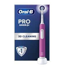 Oral-B - Pro1 Junior 6+ Paarse Elektrische Tandenborstel