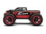 BLACKZON - Slyder MT 1/16 4WD Electric Monster Truck - Red (540098) thumbnail-5