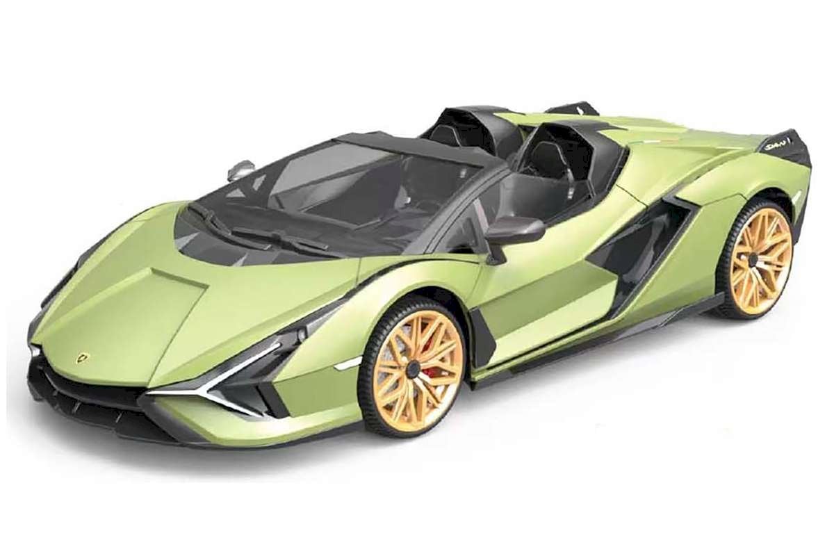 TEC-TOY - Lamborghini Sian R/C 1:12 - Green (471303) - Leker