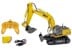 HUINA - Excavator R/C 1:16 - Yellow (471450) thumbnail-1